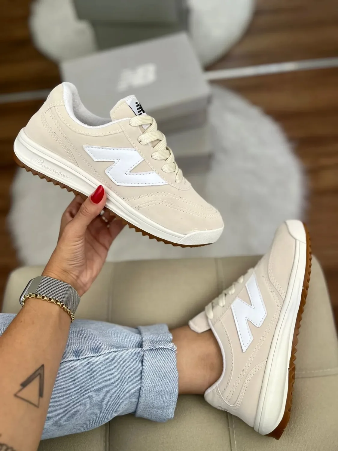 New Balance RC42 bege