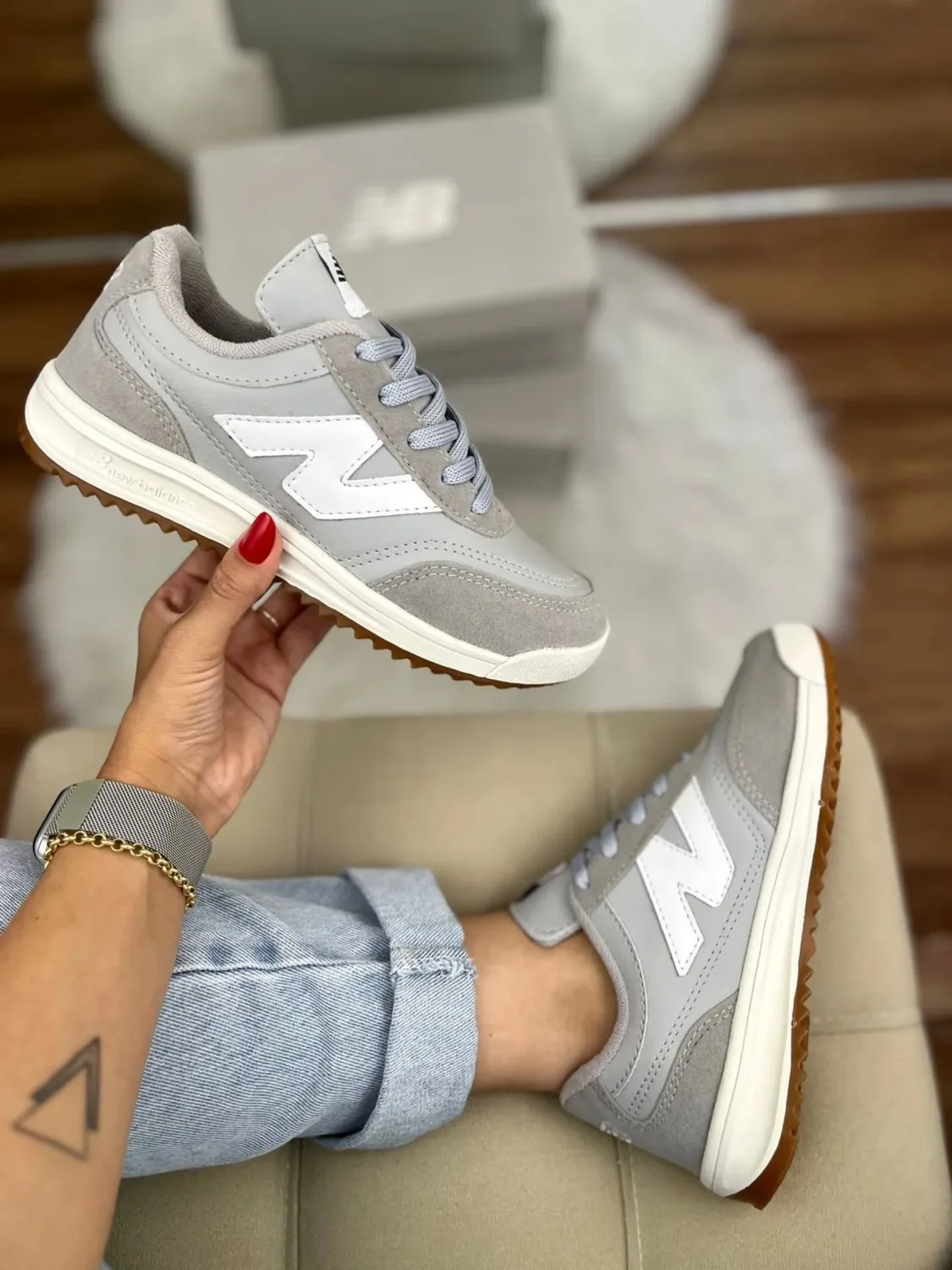 New Balance RC42 cinza